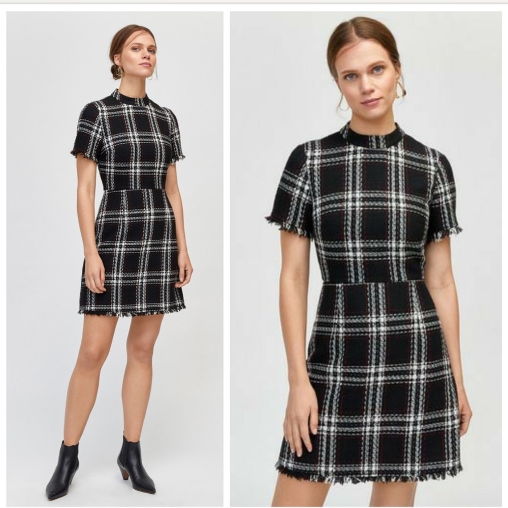 Asos Tweed Ruby Check Dress